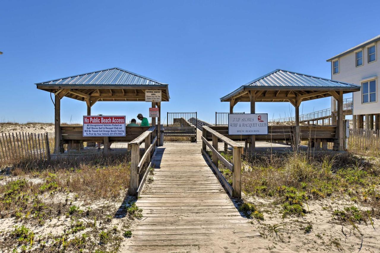 Gulf Shores Retreat With Private Beach Access! エクステリア 写真